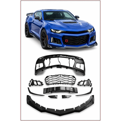 PARAURTI ANTERIORE COMPLETO PER CHEVROLET CAMARO 2019 - 2024 STILE ZL1