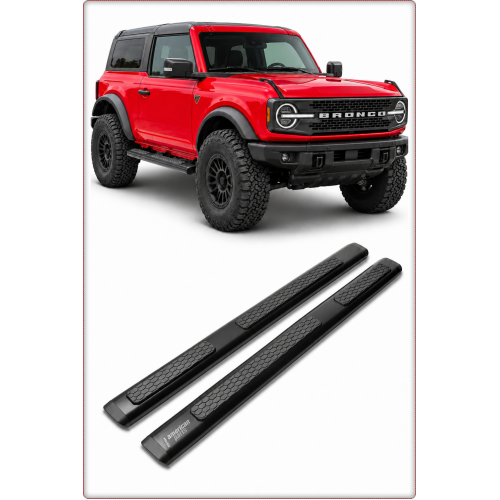2X PEDANE LATERALI PER FORD BRONCO 2020 - 2026 MP CONCEPTS STILE