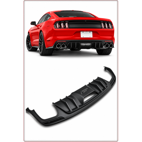 DIFFUSEUR ARRIÈRE / DIFFUSEUR ARRIÈRE POUR FORD MUSTANG 2015 - 2017 GT350 STYLE