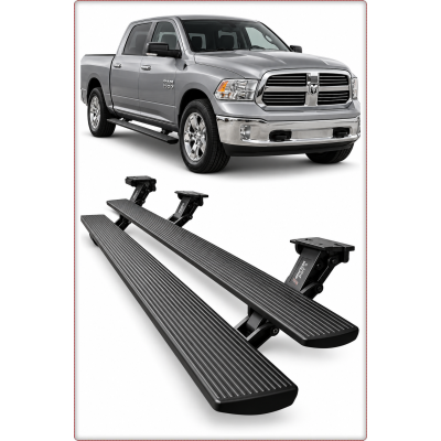 2 x marchepieds électriques / tubes de seuil pour dodge ram 1500 2013 - 2018