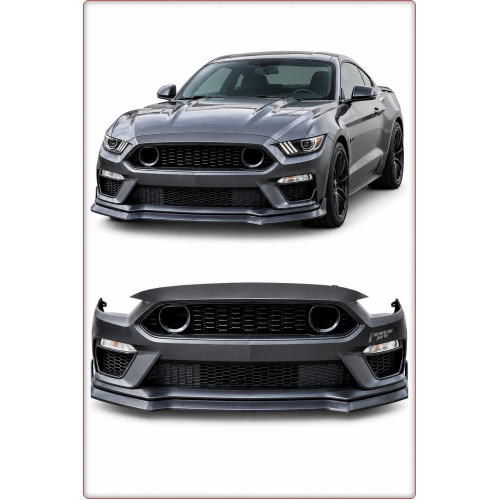 KIT COMPLET PARE-CHOCS AVANT POUR FORD MUSTANG 2015 - 2017 MACH1 2021 STYLE