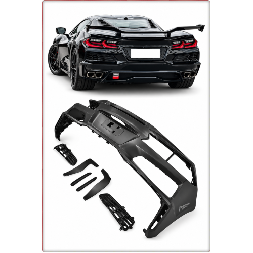 PARAURTI POSTERIORE COMPLETO – CHEVROLET CORVETTE C8 2020–2025 STINGRAY