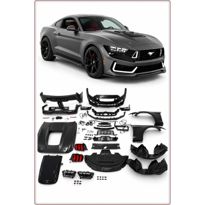 BODY KIT COMPLETO CON ILLUMINAZIONE COMPLETA PER FORD MUSTANG 2018 - 2023 DARK HORSE