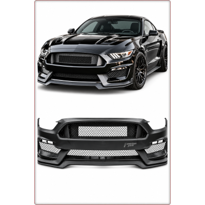 KIT PARAURTI ANTERIORE COMPLETO PER FORD MUSTANG 2015 - 2017 STILE GT500