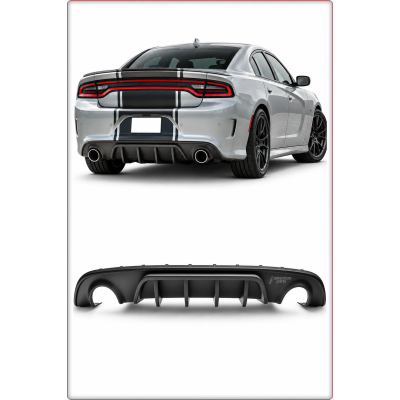 DIFFUSORE POSTERIORE PER DODGE CHARGER 2015 - 2023 SRT MP STILE