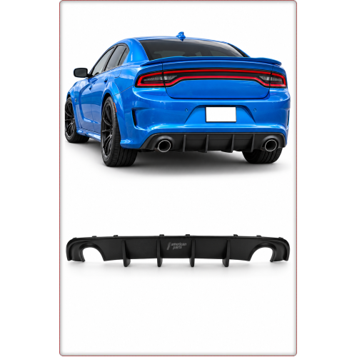 DIFFUSORE POSTERIORE PER DODGE CHARGER 2015 - 2023 SRT STILE