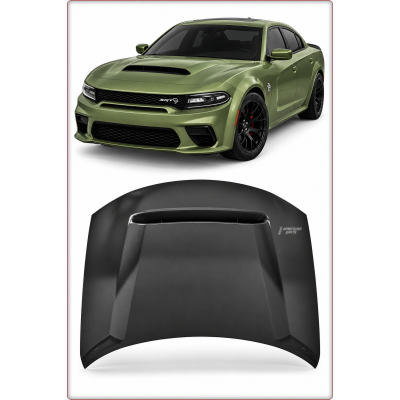 CAPOT MOTEUR EN ALUMINIUM POUR DODGE CHARGER 2015- 2023 DEMON STYLE