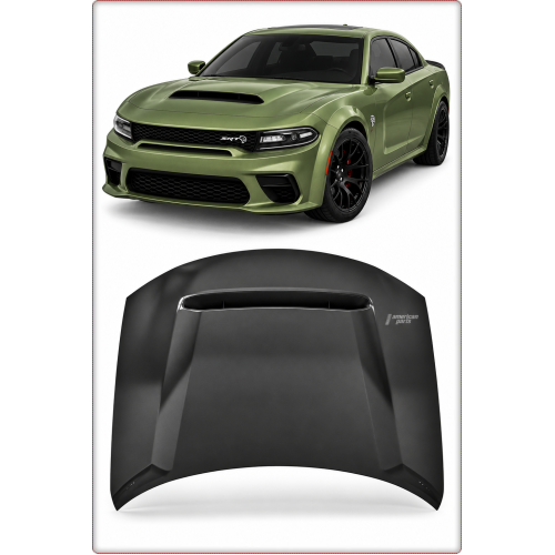 MASKA ALUMINIOWA – DODGE CHARGER 2015–2023 W STYLU DEMON
