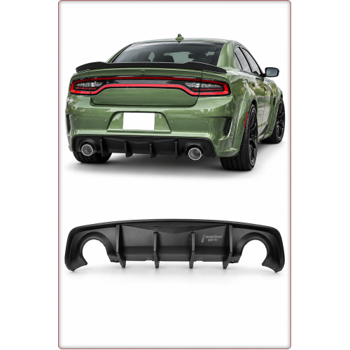 DIFFUSORE POSTERIORE – DODGE CHARGER 2020–2023 WIDEBODY