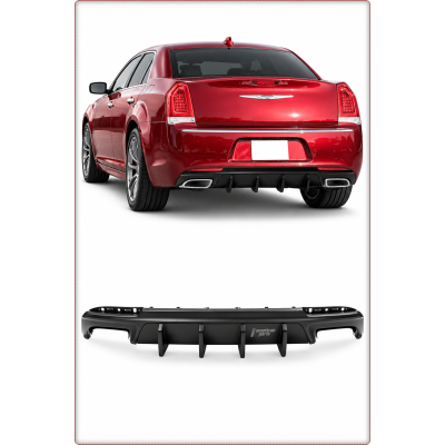 DIFFUSORE POSTERIORE PER CHRYSLER 300 2015 - 2023 V1 STILE
