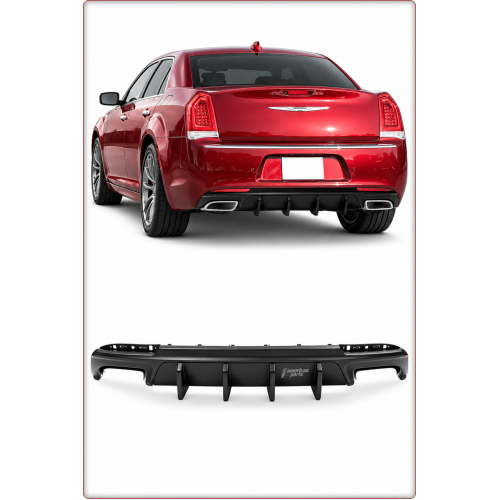 DIFFUSORE POSTERIORE PER CHRYSLER 300 2015 - 2023 V1 STILE