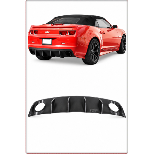 DIFFUSORE POSTERIORE PER CHEVROLET CAMARO 2010 - 2013 OE STILE