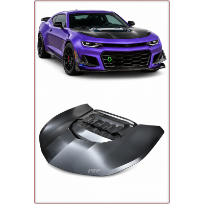 COFANO IN ALLUMINIO PER CHEVROLET CAMARO 2016 - 2024 LT/RS/SS STILE ZL1