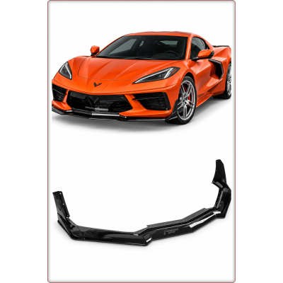 SPOILER INFERIORE ANTERIORE PER CHEVROLET CORVETTE 2019 - 2026 VZR2 STILE