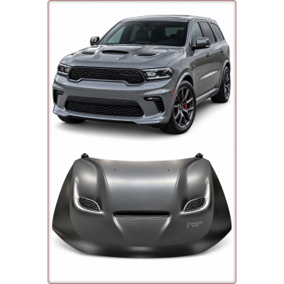 COFANO IN ALLUMINIO PER DODGE DURANGO 2014 - 2024 STILE 2021+