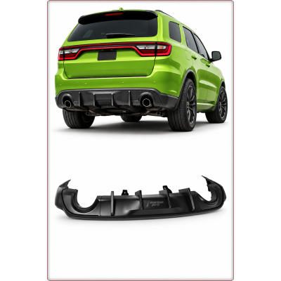 DIFFUSORE POSTERIORE PER DODGE DURANGO 2014 - 2023 NERO OPACO