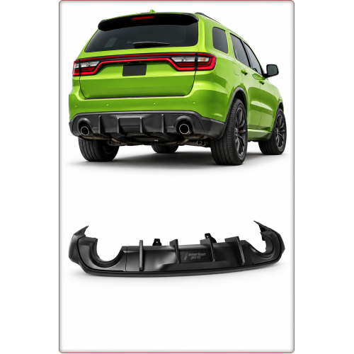 REAR DIFFUSER – DODGE DURANGO 2014–2023 BLACK MATTE