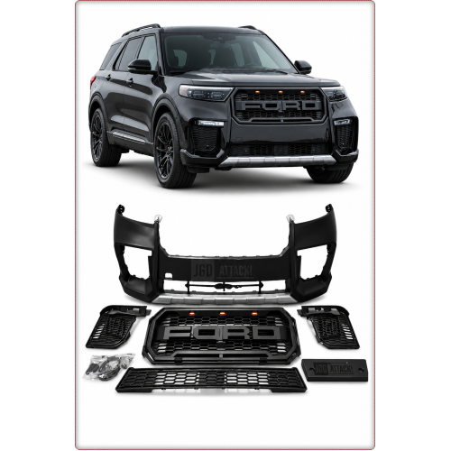 Pare choc avant complet pour Ford Explorer 2020 - 2024 style raptor