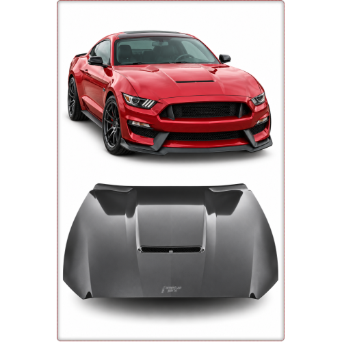 MASKA ALUMINIOWA – FORD MUSTANG 2015 2016 2017 W STYLU GT350