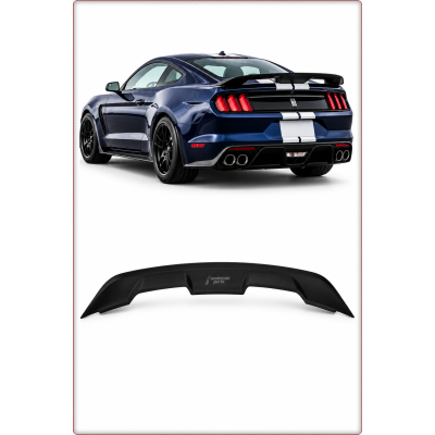 SPOILER POSTERIORE PER FORD MUSTANG 2015 - 2023 STILE GT500 / TÜV NON VERNICIATO
