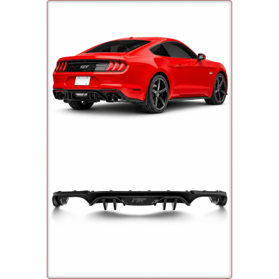 DIFFUSORE POSTERIORE PER FORD MUSTANG 2018 - 2023 MP CONCEPTS STILE