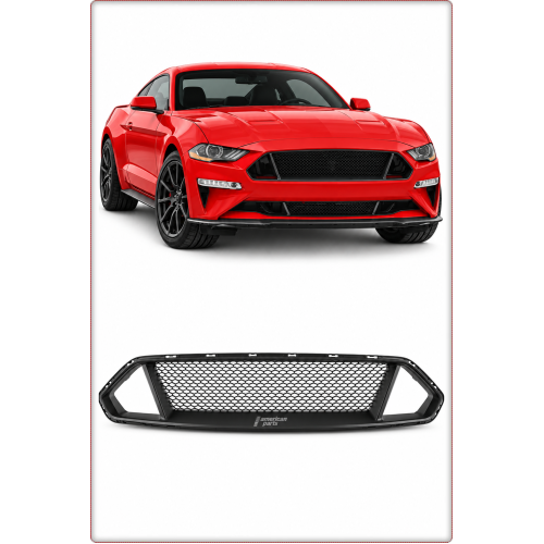GRILLE DE CALANDRE / CALANDRE AVANT – FORD MUSTANG 2018–2023 / CONTRÔLE