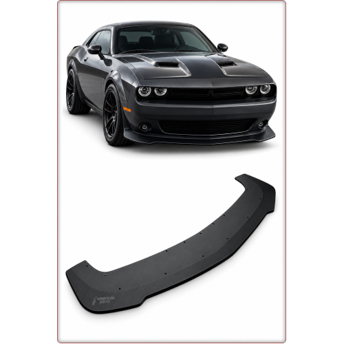 LÈVRE DE SPOILER AVANT / MENTON SPOILER POUR DODGE CHALLENGER 2015 - 2023