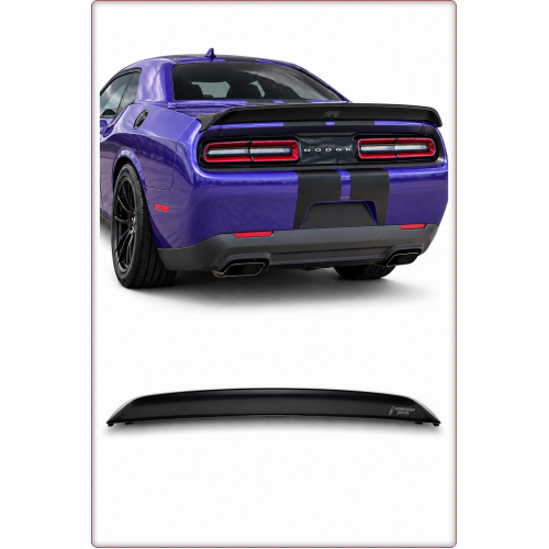 SPOILER ARRIÈRE – DODGE CHALLENGER 2008–2023 STYLE HELLCAT / CONTRÔLE