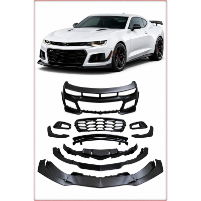 PARAURTI ANTERIORE COMPLETO PER CHEVROLET CAMARO 2016 - 2018 1LE STILE / TÜV