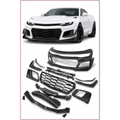 PARAURTI ANTERIORE COMPLETO PER CHEVROLET CAMARO LT LS 2019 - 2023 1LE STILE / T...