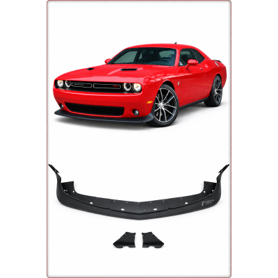 SPOILER INFERIORE ANTERIORE PER DODGE CHALLENGER 2015 - 2023 RT SXT OE STILE