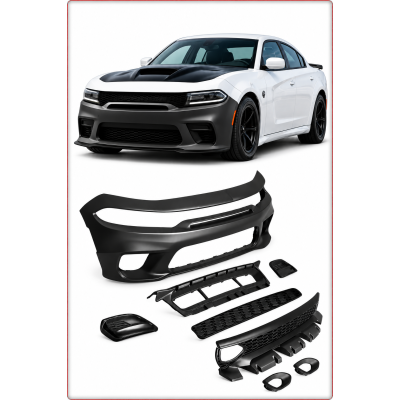 PARAURTI ANTERIORE COMPLETO PER DODGE CHARGER 2015 - 2023 SRT 2021+ STILE / TÜV