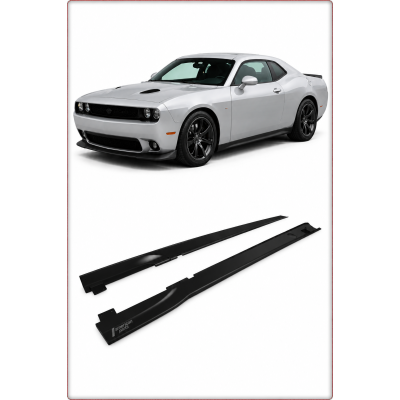 SEITENSCHWELLER FÜR DODGE CHALLENGER 2015 - 2023 V2 STIL TUNING / TÜV