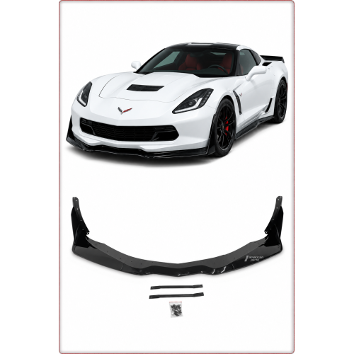 LÉÈVRE AILERON AVANT / MENTON SPOILER – CHEVROLET CORVETTE C7 2014–2019