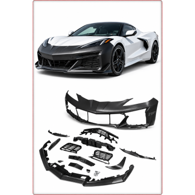 PARAURTI ANTERIORE COMPLETO PER FORD CHEVROLET CORVETTE 2020 - 2026 Z06 STILE
