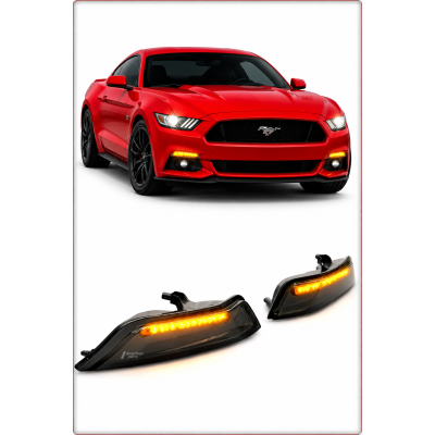 2X DAYTIME RUNNING LIGHT - LED DRL FOR FORD MUSTANG 2015 - 2017