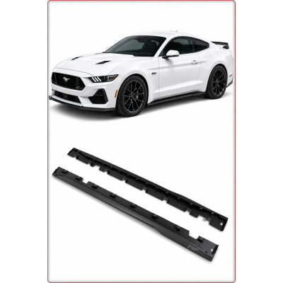 MINIGONNE LATERALI PER FORD MUSTANG 2015 - 2023 DARK HORSE S650 STILE / TÜV