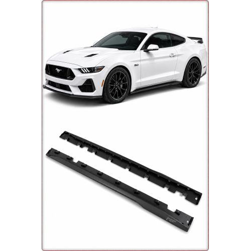 SEUILS LATÉRAUX – FORD MUSTANG 2015–2023 DARK HORSE S650 STYLE / CONTRÔL