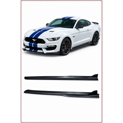 SEITENSCHWELLER FÜR FORD MUSTANG 2015 - 2023 GT350 STIL / TÜV