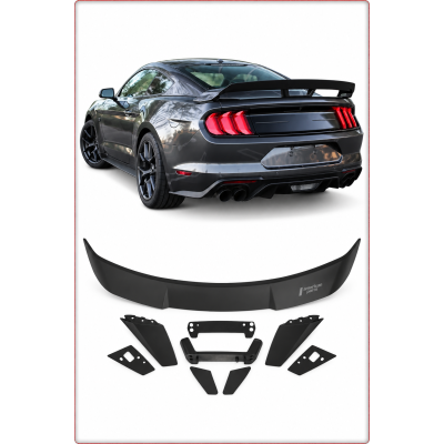 SPOILER POSTERIORE PER FORD MUSTANG 2015 - 2023 STILE GT PERFORMANCE TUNING / TÜ...