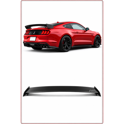 SPOILER POSTERIORE PER FORD MUSTANG 2015 - 2023 SHELBY STILE GT500 TUNING / TÜV