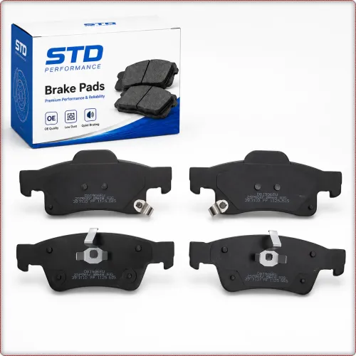 REAR BRAKE PADS FOR JEEP GRAND CHEROKEE DODGE DURANGO 2011 -