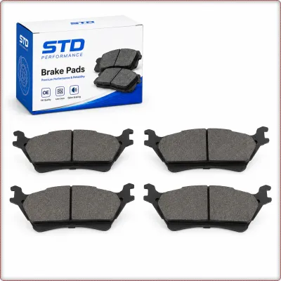 PASTIGLIE FRENO POSTERIORI PER FORD F-150 F150 2012 - 2019