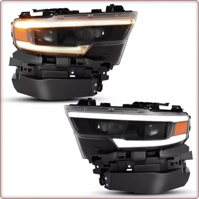 2X REFLEKTORY PRZEDNIE DO RAM 1500 TRX 2019 - 2026 FULL LED MATRIX
