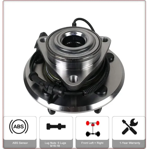 PRZEDNIA PIASTA KOŁA Z ŁOŻYSKIEM DO DODGE RAM 1500 2009 - 2011 2WD 4WD Z ABS