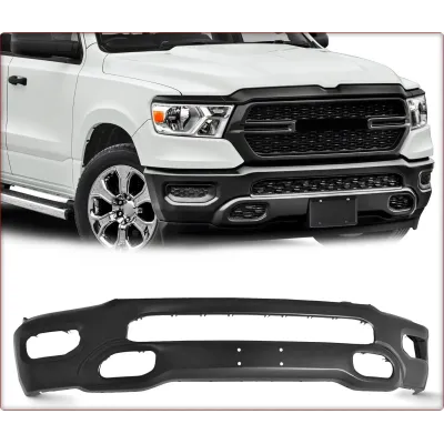 PARAURTI ANTERIORE IN ACCIAIO PER DODGE RAM 1500 DT 2019 - 2025 NERO