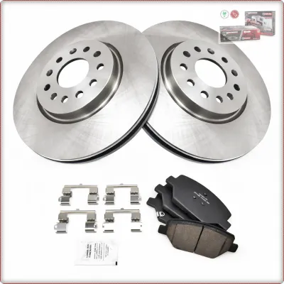 2X DISCHI FRENO + PASTIGLIE FRENO ANTERIORI PER CHEVROLET EQUINOX GMC TERRAIN 20...