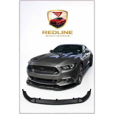 SPOILER ANTERIORE PER FORD MUSTANG 2015 - 2017 NERO OPACO