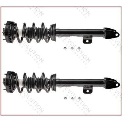 2X AMMORTIZZATORI ANTERIORI CON MOLLE ELICOIDALI E SUPPORTI PER DODGE CHARGER CH...