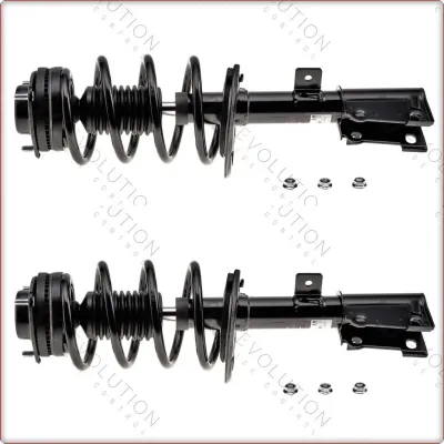 2X AMMORTIZZATORI ANTERIORI CON MOLLE ELICOIDALI E SUPPORTI PER CHRYSLER 200 SEB...